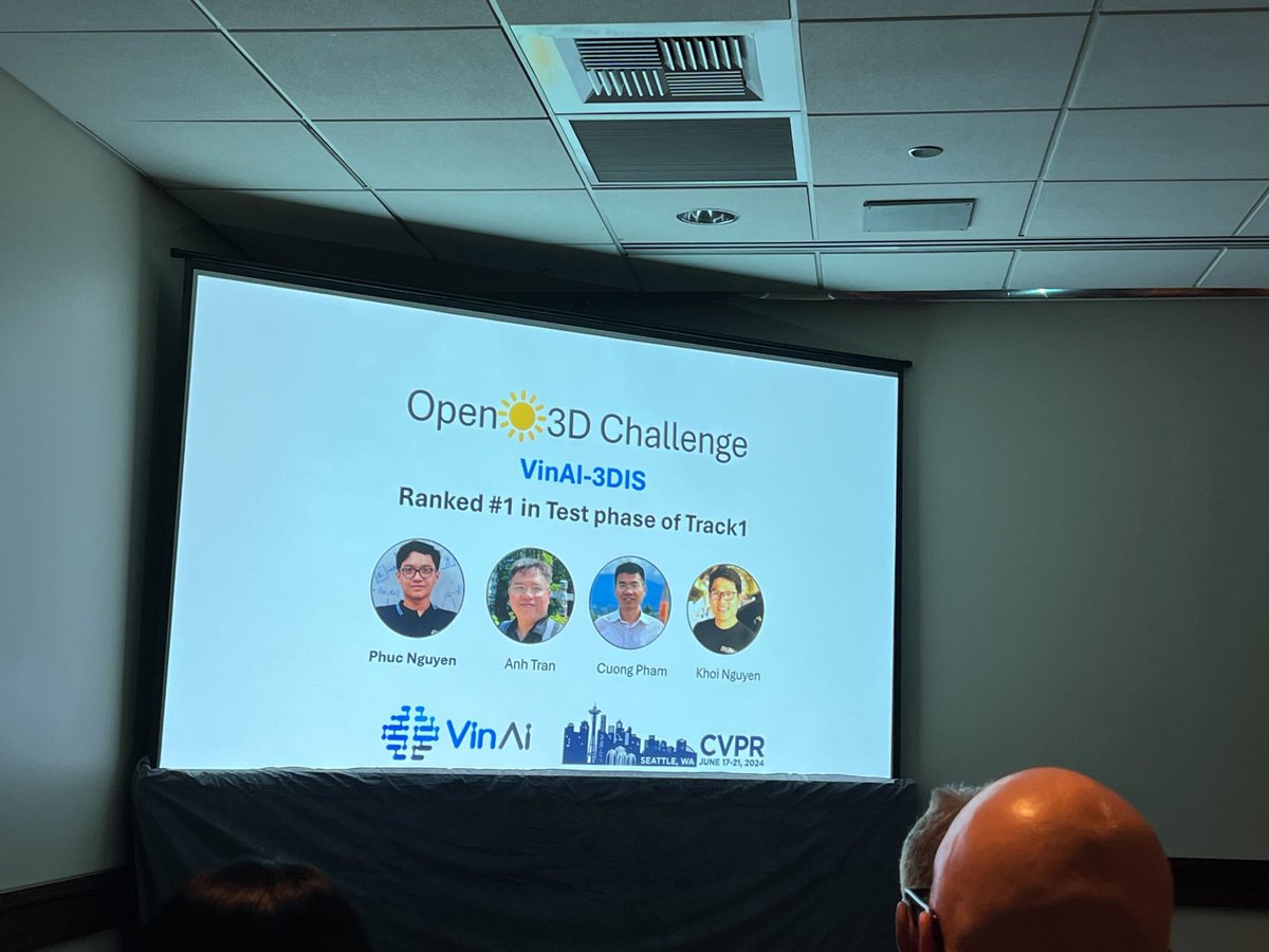 phucnda's tweet image. I’m happy to announce that our Open3DIS has ranked top-1 in Open-Vocabulary 3D Object Instance Search track of OpenSUN3D CVPR’24 workshop
🌎
We will be at the main conference poster session on Morning Wednesday at poster #372.

open3dis.github.io

#opensun3d #cvpr2024 #cvpr