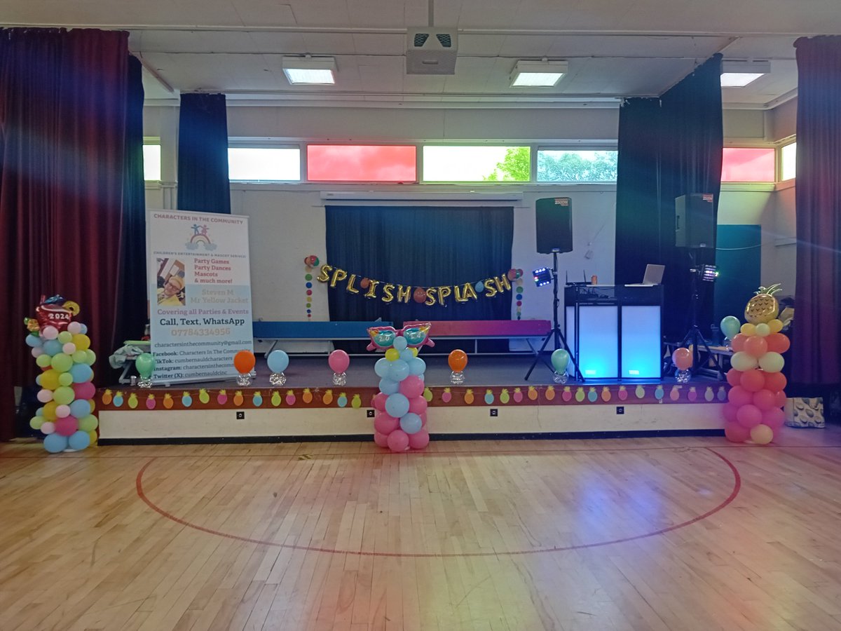 cumbernauldcinc's tweet photo. Mr Yellow Jacket had an amazing day providing entertainment at @CarbrainPrimary's Summer DISCO yesterday.  🥳 🌞  😎 

A huge well done to the Parent Council for making it happen. 👍 

Carbrain Likes To Party! 🥳 

#charactersinthecommunity #mryellowjacket @carbrainppc https://t.co/r5VmTsKJNP