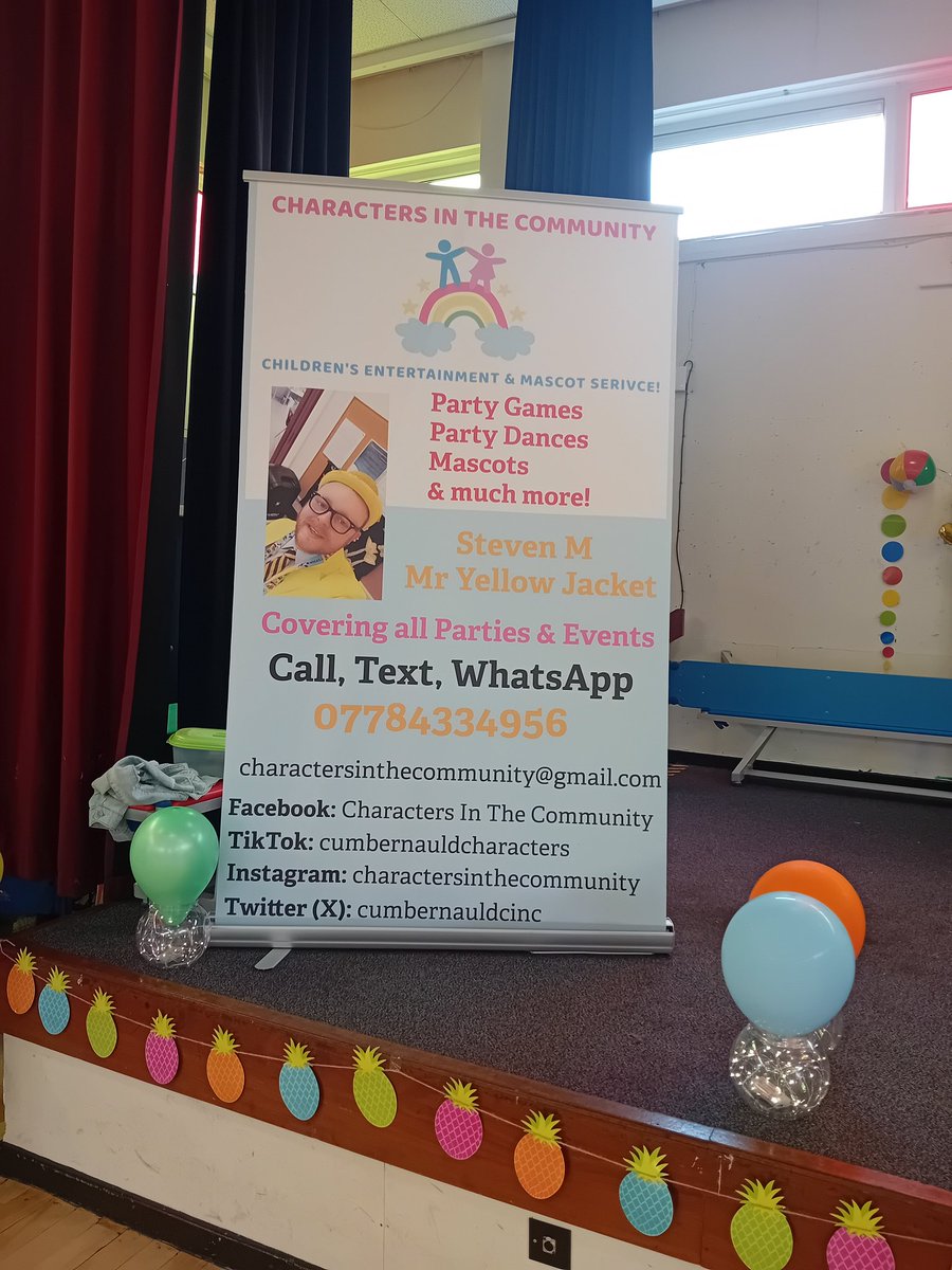Characters In The Community! (@cumbernauldcinc) on Twitter photo Mr Yellow Jacket had an amazing day providing entertainment at <a href="/CarbrainPrimary/">Carbrain Primary School & Nursery Class</a>'s Summer DISCO yesterday. π₯³ π π
A huge well done to the Parent Council for making it happen. π
Carbrain Likes To Party! π₯³
#charactersinthecommunity #mryellowjacket <a href="/carbrainppc/">Carbrain Primary School Parent Council</a> Mr Yellow Jacket had an amazing day providing entertainment at <a href="/CarbrainPrimary/">Carbrain Primary School & Nursery Class</a>'s Summer DISCO yesterday. π₯³ π π
A huge well done to the Parent Council for making it happen. π
Carbrain Likes To Party! π₯³
#charactersinthecommunity #mryellowjacket <a href="/carbrainppc/">Carbrain Primary School Parent Council</a>