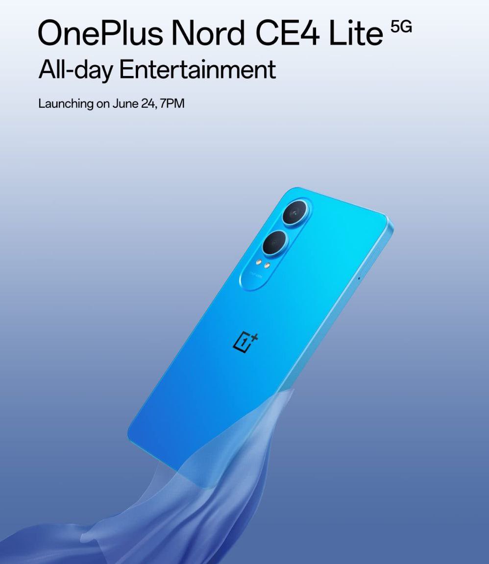 itz_mohitverma's tweet image. OnePlus Nord CE4 Lite 5G with Sony LYT camera launching on 24 June
#OnePlus #OneOlusNordCE4