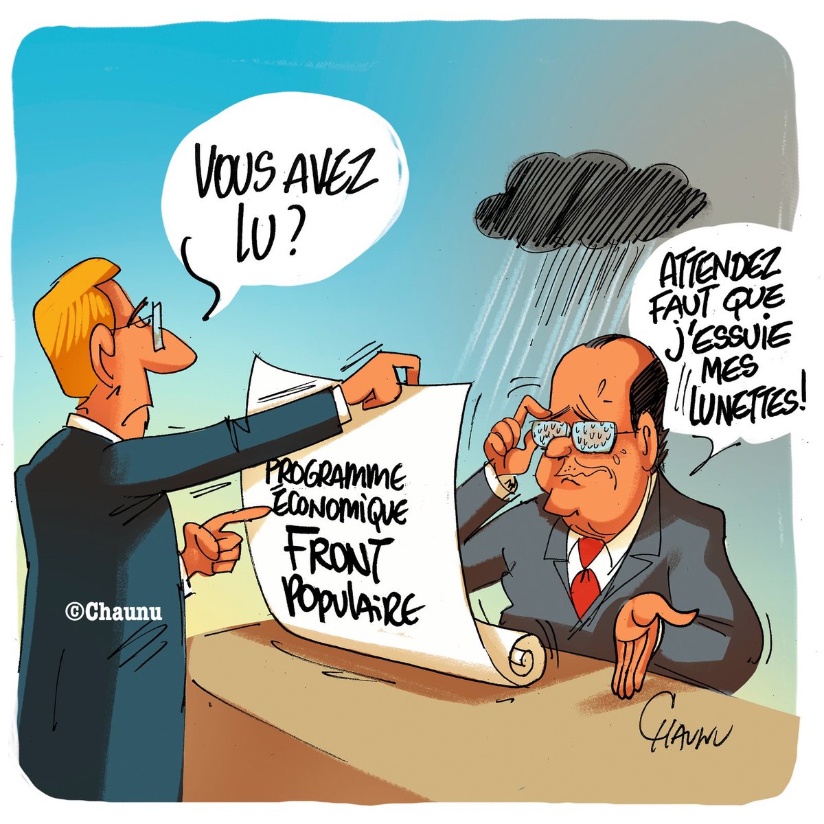 EmmanuelChaunu's tweet image. ✏️ dessins du jour pour @ouestfrance et @unionardennais #anoukaimee #actu #francoishollande #dessindepresse