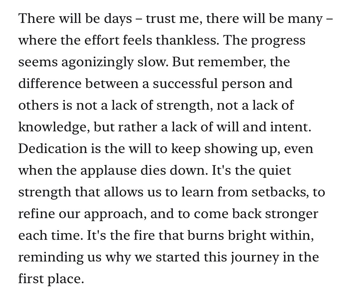 anshu23k's tweet image. The Relentless Hum of Effort; Why dedication is the engine of success. #selfnotes #musing #dedication #success #hardwork