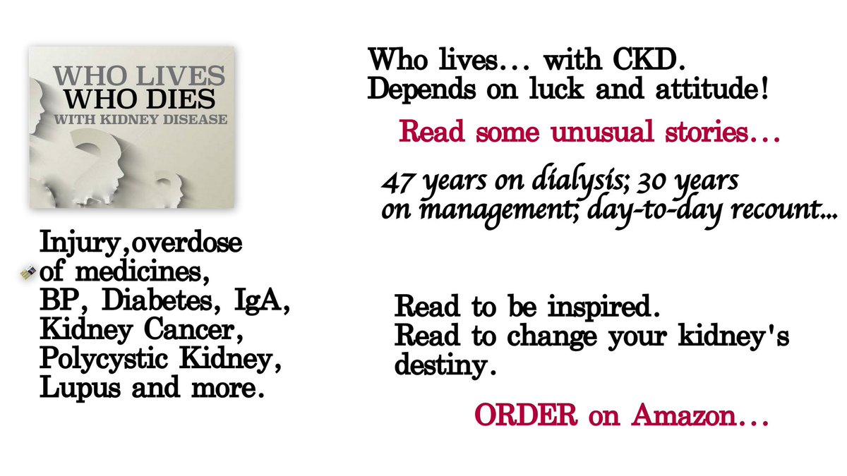Who Lives Who Dies With Kidney Disease tweet media