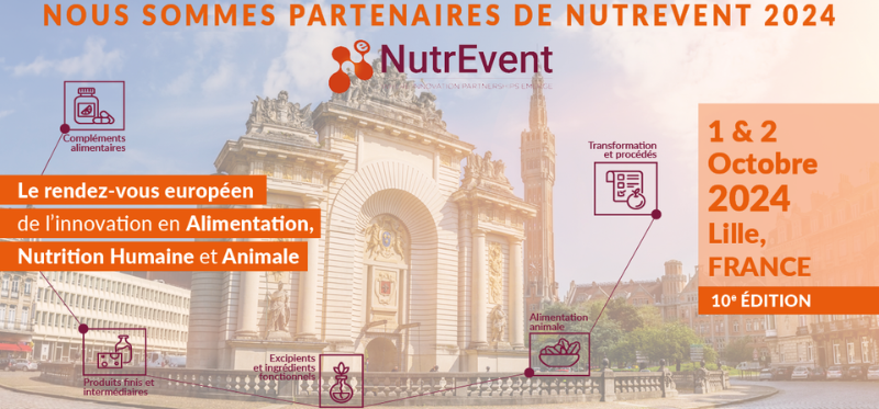 L'AFSSI est partenaire du NutrEvent ! 
La 10ᵉ édition du NutrEvent, aura lieu les 1&amp;2 octobre 2024, à Lille
La première convention d’affaires européenne dédiée à l’innovation en Alimentation, Nutrition Humaine et Animal

✅ Inscrivez-vous au NutrEvent 
👉 nutrevent.com/registration/r…