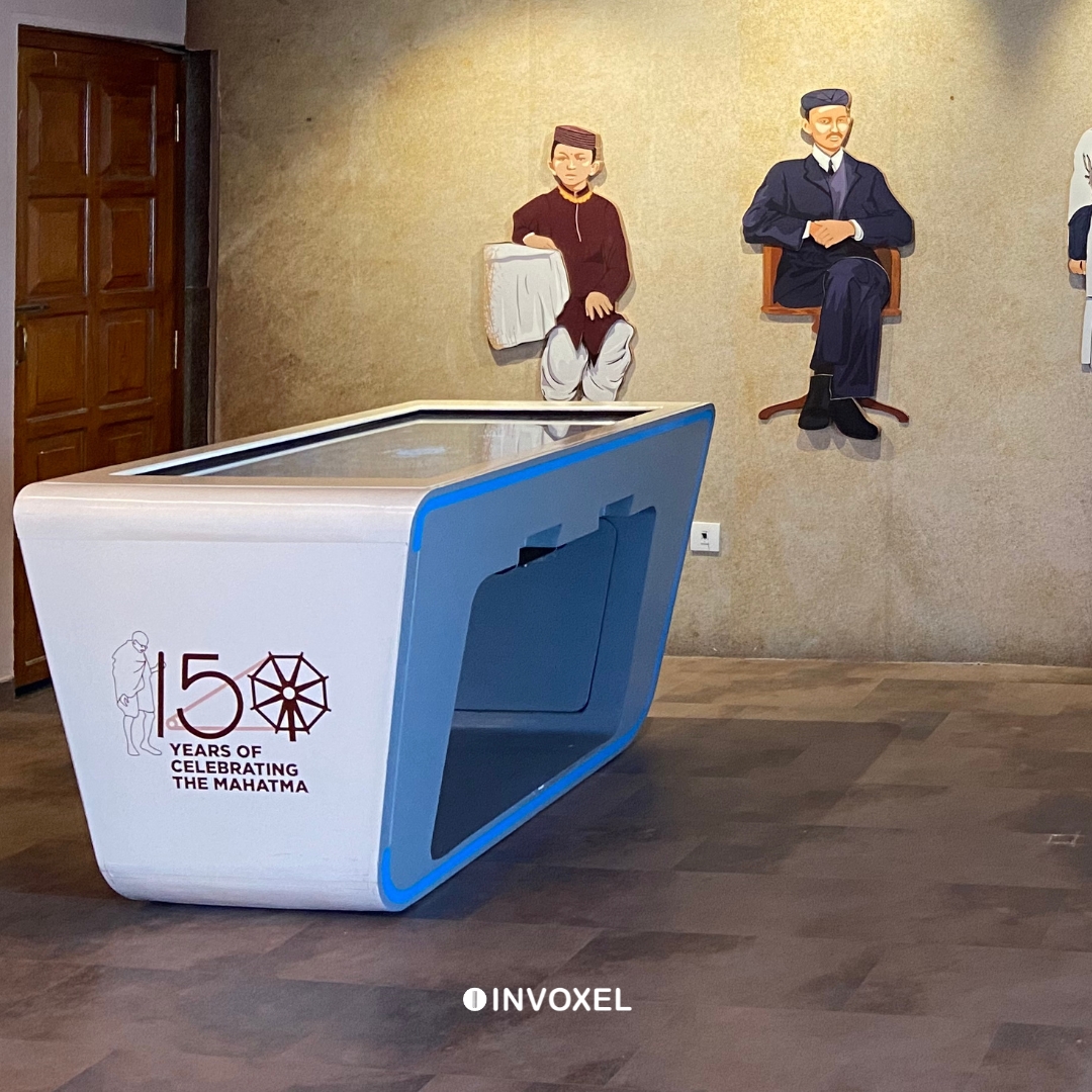 invoxel's tweet image. Dive into Digital Tribute to Mahatma Gandhi and discover Gandhiji&apos;s legacy with our cutting-edge tech at Gandhi Smriti, New Delhi. Explore his journey to life in the Digital Gandhi Centre.  The digital center was recently inaugurated.  #DigitalGandhi #TechForChange #ExploreDelhi