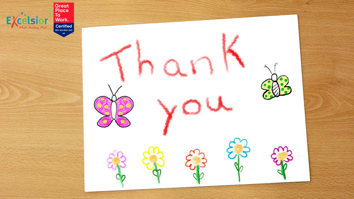 It is #NationalThankATeacherDay!  
All of us at Excelsior Multi Academy Trust would like to express our sincere gratitude to all the teachers, teaching staff and support staff across all our schools. 
Your tireless efforts in supporting our communities every day are truly
