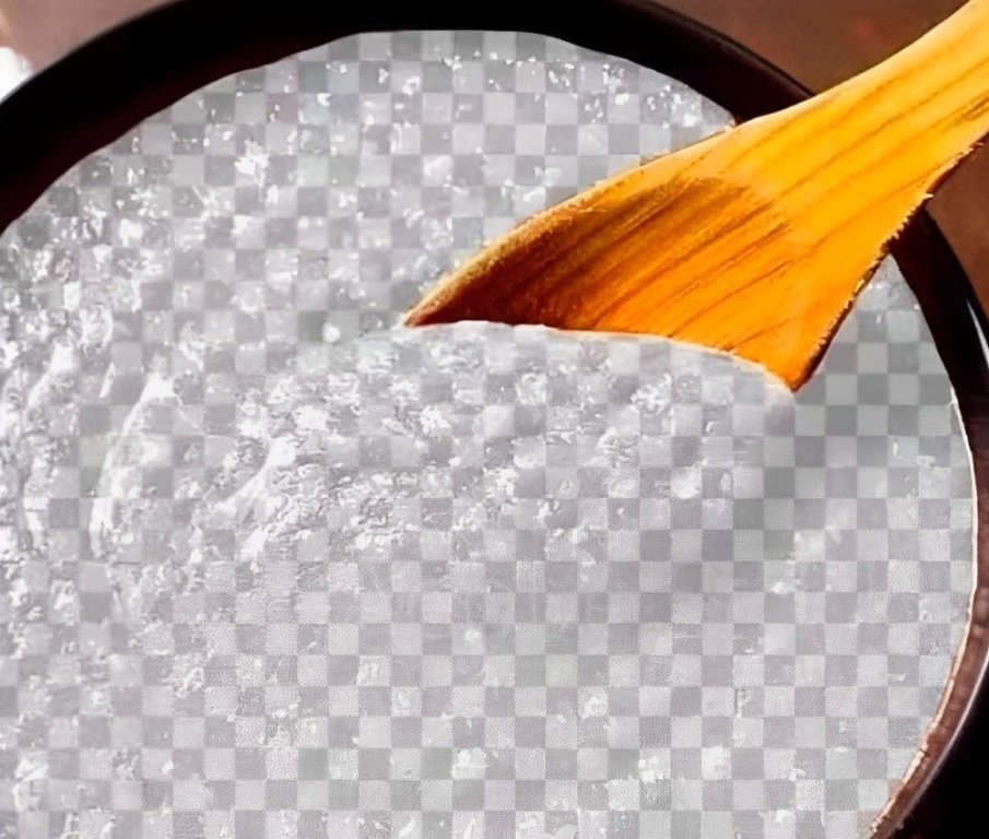 This soup is bland.
It has no texture.