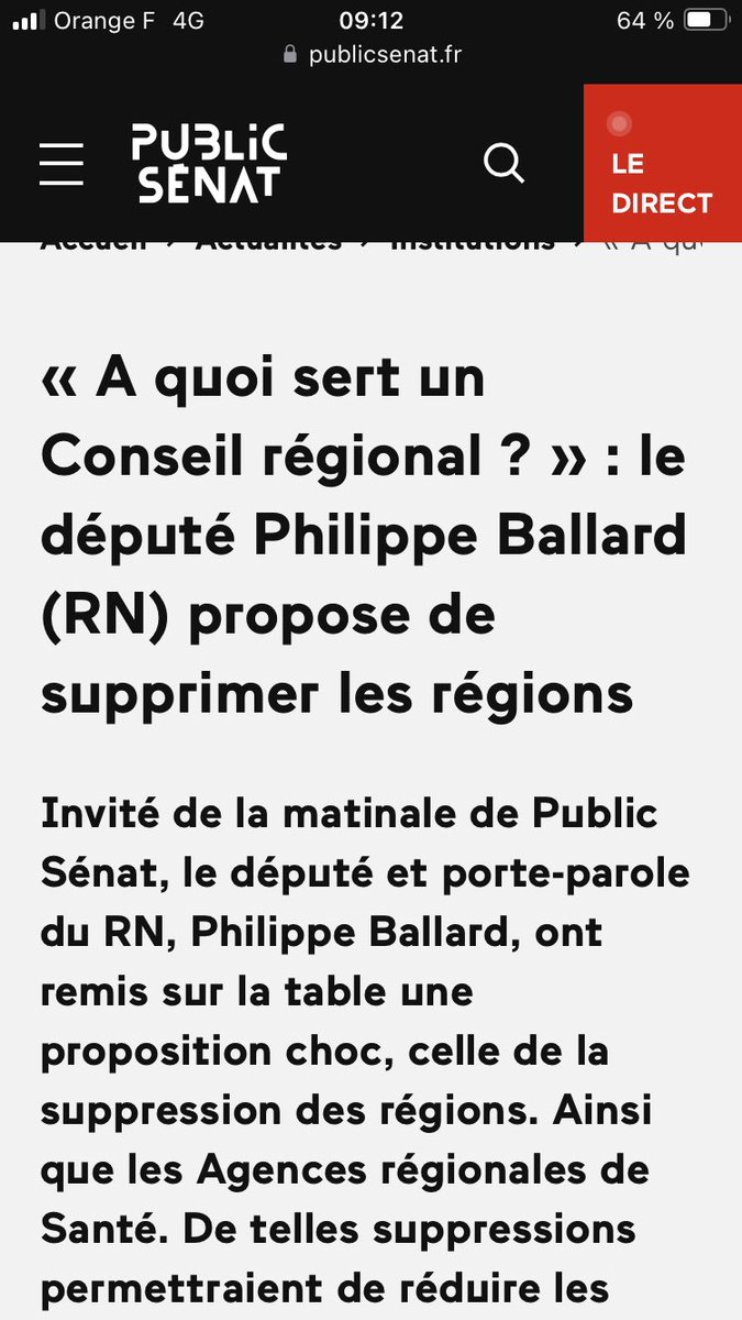 #LegislativesAnticipées Le #RN contre la #Bretagne Il y a plein de bonnes raisons pour s'opposer au #RN notamment par ce qu'il est au service des plus riches , qu'il est anti social, anti écolo mais je trouve que certains arguments tournent en vases clos. Et ce n'est pas les