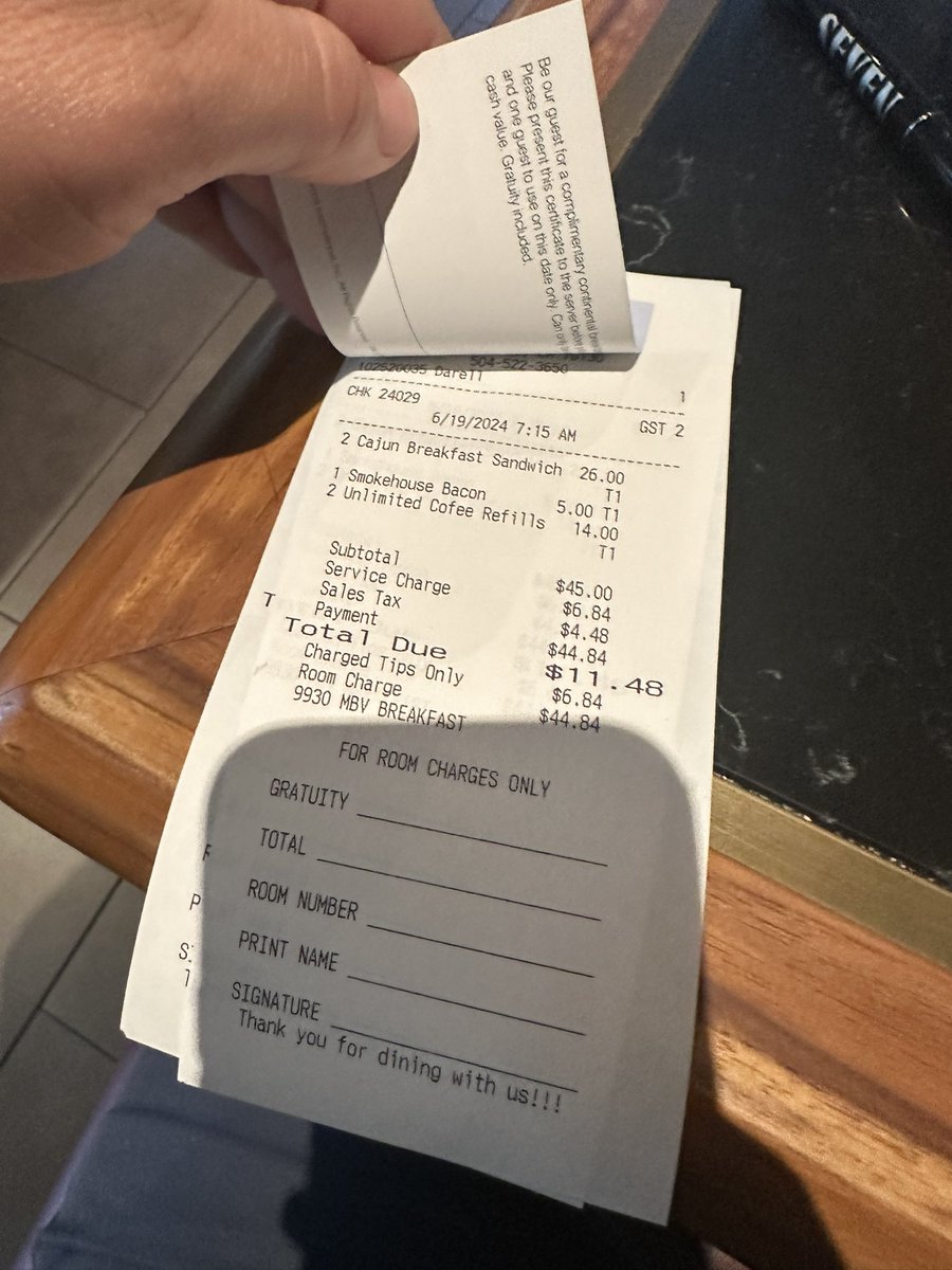 Compulsory tips: makes me question the value of being a frequent guest <a href="/MBonvoyAssist/">Marriott Bonvoy Assist</a>