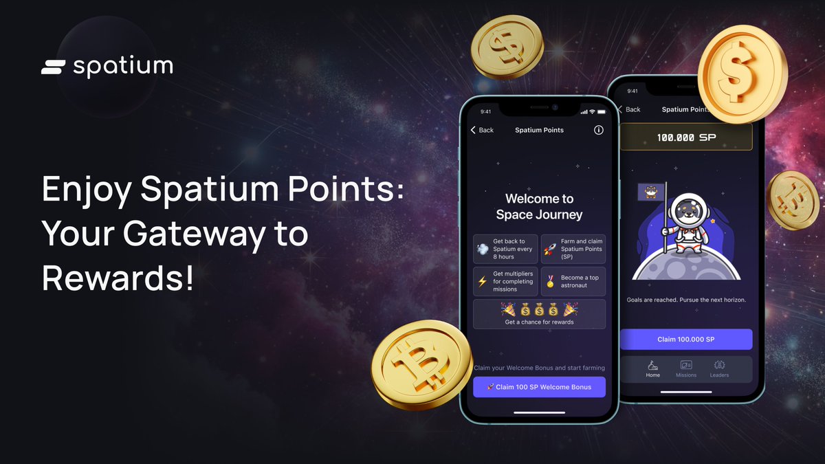🎮 Introducing Spatium Points: Your Gateway to Rewards! 

What are Spatium Points?
Spatium Points (SP) are in-app gaming assets that you can earn through a fun farm-to-earn mini-game within the Spatium Feeless Bitcoin Wallet. These points hold potential real-world value!

🌟 How