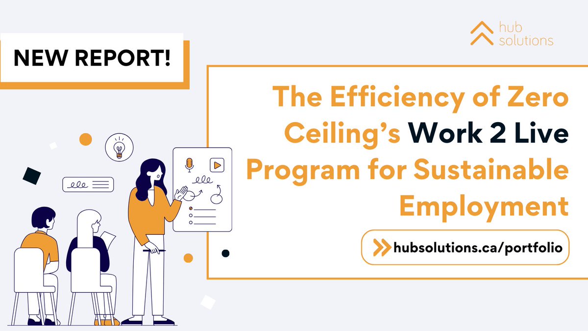 NEW: <a href="/HubSolutions/">Sean Hutchinson</a> partnered with @zer0ceiling to assess their Research and Innovation project, focusing on expanding and documenting their #Work2Live program. 

Check out the report below!

tinyurl.com/ZeroCeilingWor…