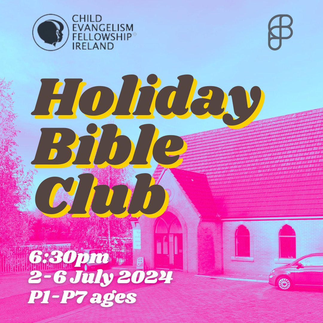 Foundation Church Belfast (@foundationcb) on Twitter photo โ๏ธ๐๐ค๐ก๐๐๐๐ฎ ๐ฝ๐๐๐ก๐ ๐พ๐ก๐ช๐โ๏ธ
๐นTuesday 2 July - Saturday 6 July at 6:30pm.
๐นJoin us for bible lessons, memory verses, crafts, quizzes, songs, games and more!
๐นP1-P7 ages welcome: adults can register their children on the day.
๐นInfo: hello@foundationchurchbelfast.com โ๏ธ๐๐ค๐ก๐๐๐๐ฎ ๐ฝ๐๐๐ก๐ ๐พ๐ก๐ช๐โ๏ธ
๐นTuesday 2 July - Saturday 6 July at 6:30pm.
๐นJoin us for bible lessons, memory verses, crafts, quizzes, songs, games and more!
๐นP1-P7 ages welcome: adults can register their children on the day.
๐นInfo: hello@foundationchurchbelfast.com
