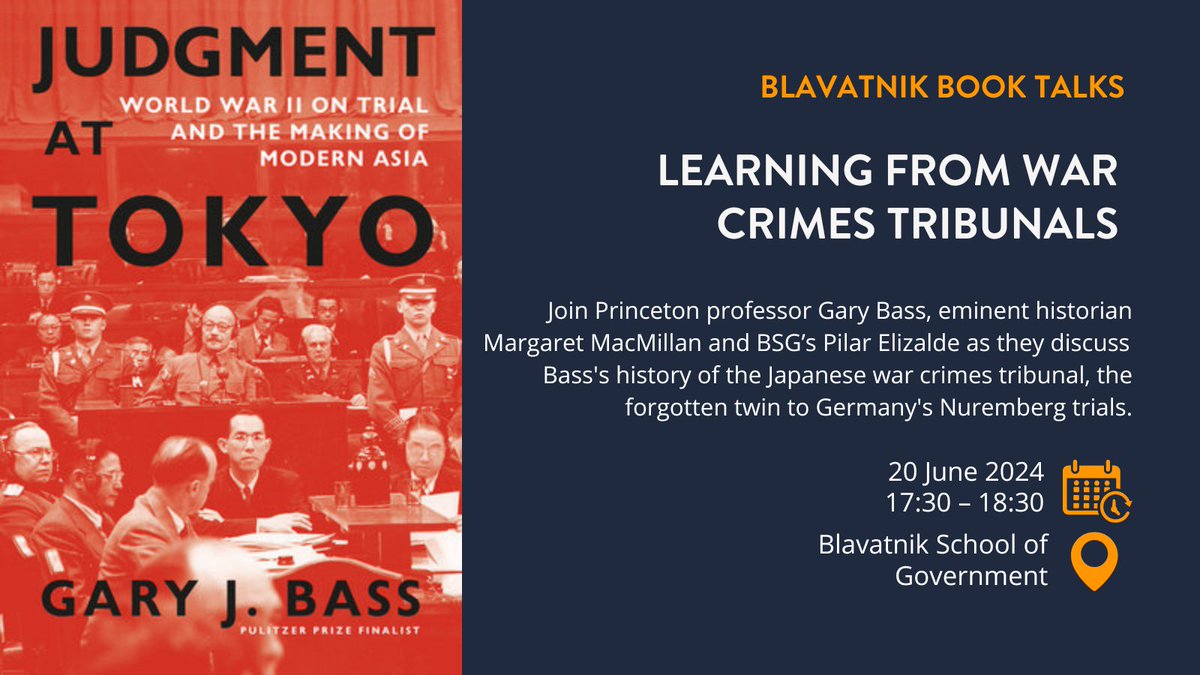 Blavatnik School of Government tweet media