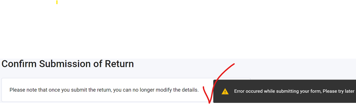 sumit_genext's tweet photo. @IncomeTaxIndia Not able to submit ITR. Error message is being shown while verifying at last stage
1)Using Adhaar is not generating OTP and saying not able to contact UIDAI
2)Net banking method is also giving below error: https://t.co/bUa7KUozBy