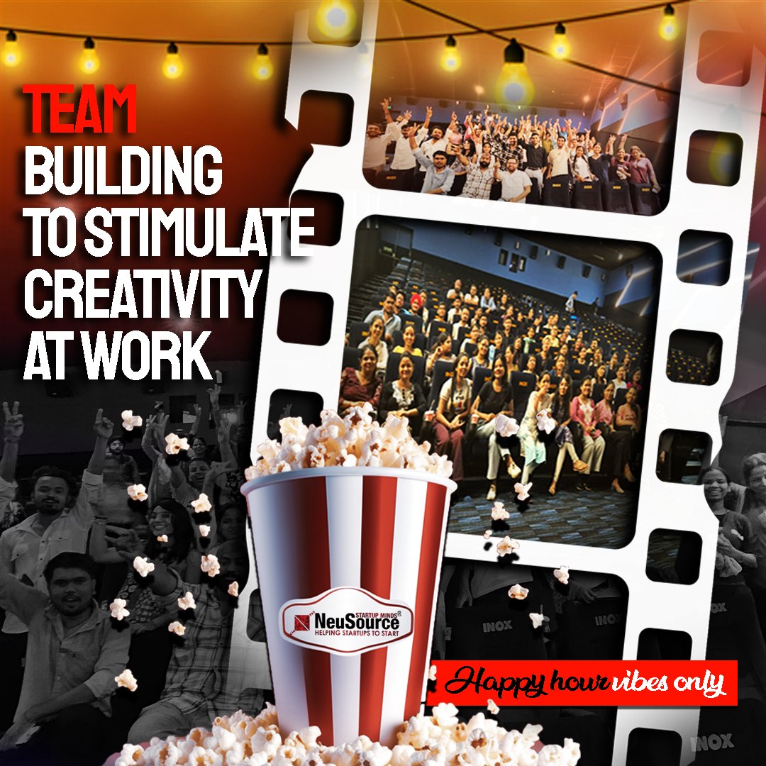 hemanthkg's tweet image. Team NeuSource booked the full theatre to watch the movie, enjoying good vibes, a great team, and the happiest hours! 🍻 #TeamLove #HappyHourFun