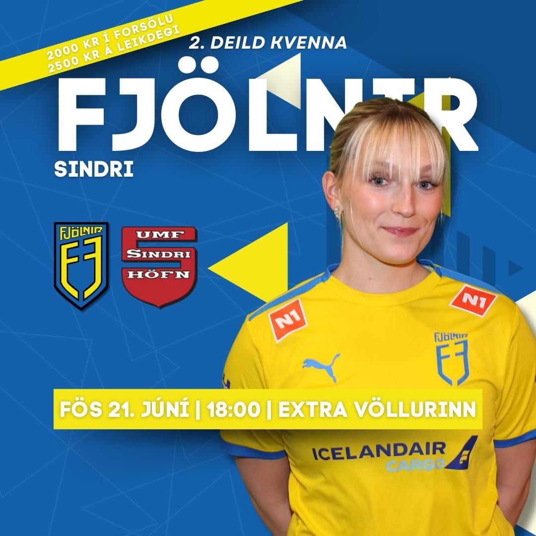 Næsti leikur hjá stelpunum er á föstudaginn! ⚽🤩
⚽️ Fjölnir - Sindri
⏰ Föstudaginn 21. júní kl. 18:00
📍 Extra völlurinn
🎟 stubb.is/events/oQeY9o
🍕 Sjoppan verður á sínum stað! Hamborgarar, pizzur og kaldar veigar í boði 🥳
✨Tryggðu þér miða í forsölu, verð hækkar á leikdag