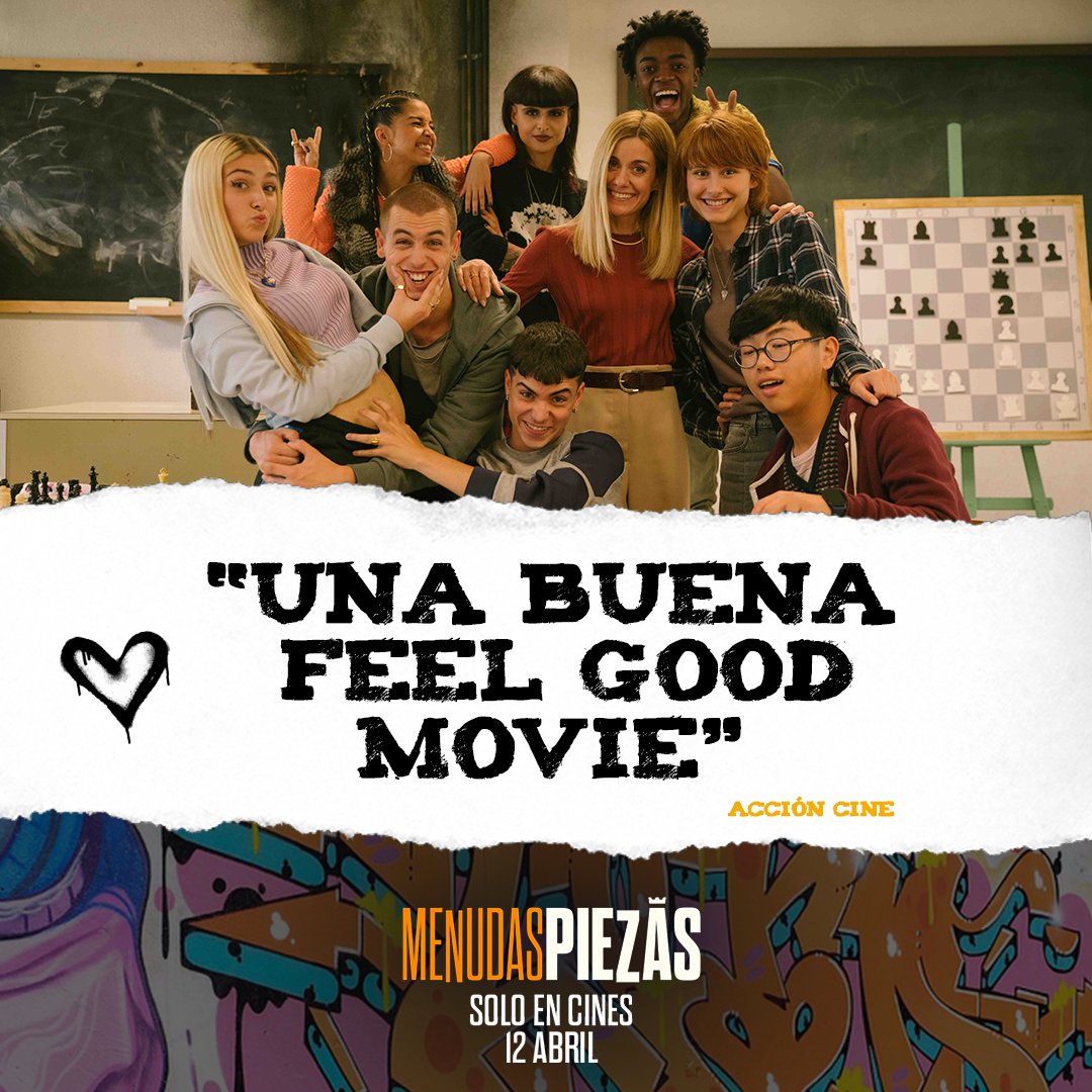Nuevo miércoles de #MiércolesAlCine con #MenudasPiezas ♟️💪🏽 ¡La comedia que no te puedes perder!