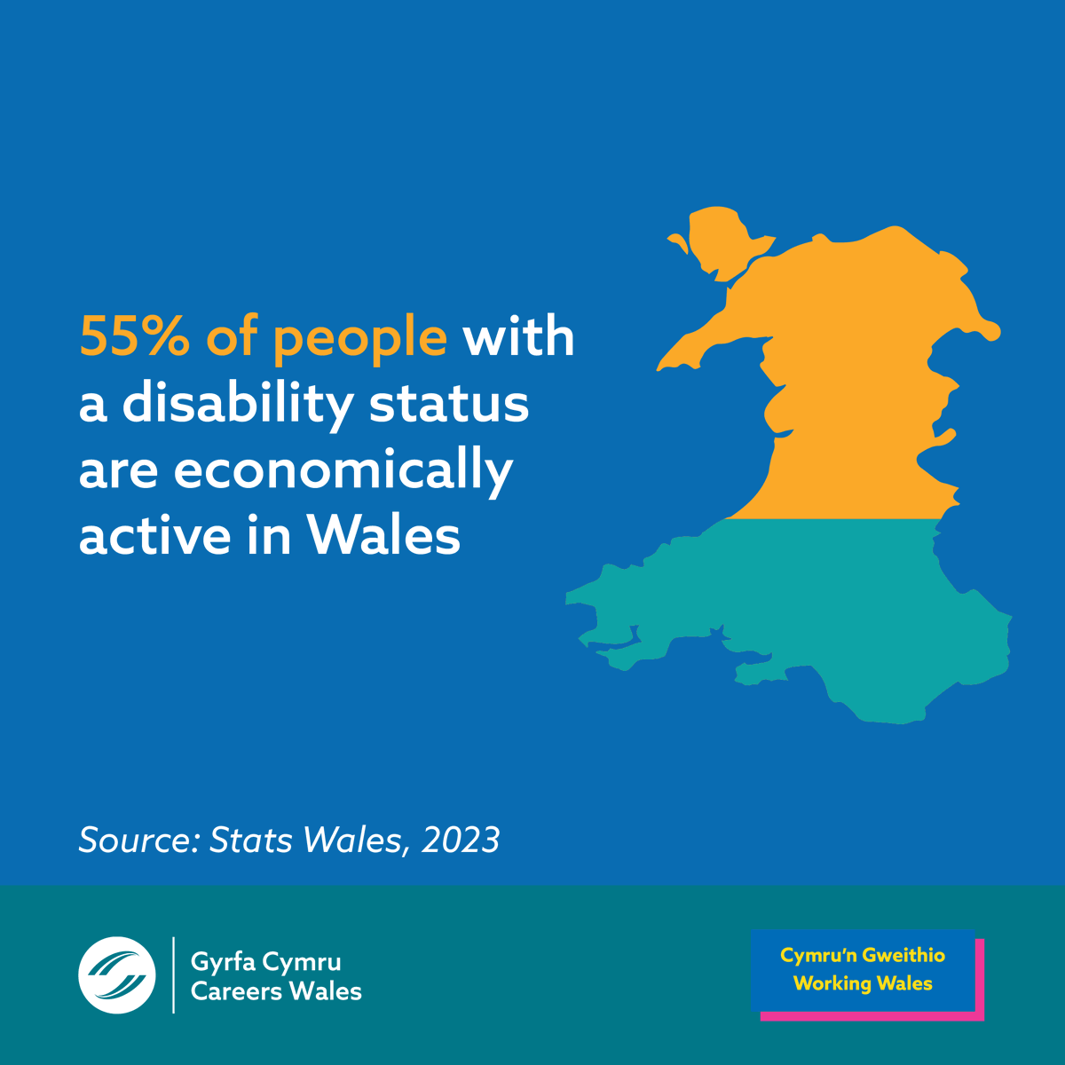 WorkingWales's tweet photo. If you’re looking for work but have a disability or are struggling with ill health, we can help.
We can provide specialist support tailored to suit your needs 😊
Find out more: https://t.co/qABPGGfSB5
#LearningDisabilityWeek #WillYouWorkWithMe https://t.co/zeshfIowNu