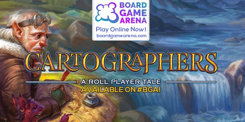 BoardGameArena's tweet image. Today's WRT is...
🗺️🗺️🗺️🗺️🗺️🗺️
CARTOGRAPHERS
🗺️🗺️🗺️🗺️🗺️🗺️
Walk, draw your discoveries, and ruin other's work by sending monsters: all the charm of a fantasy mapmaker :)
Already +700 games in progress, check below:
bga.li/ZcPB #J2S #Boardgame