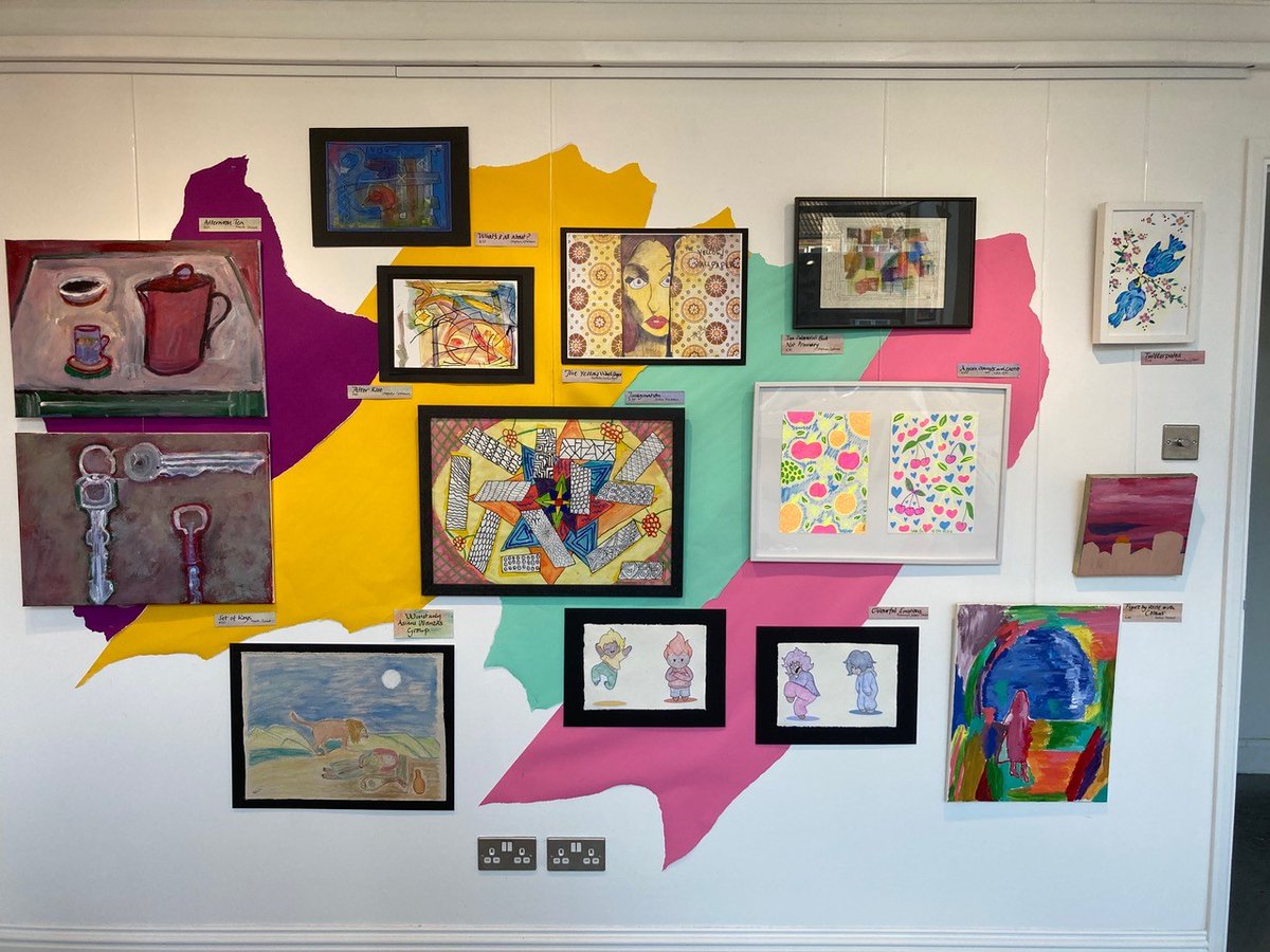 Sound Minds (@soundmindsuk) on Twitter photo Last night was the opening of our <a href="/WAFfringe/">Wandsworth Arts Fringe</a> exhibition 'Spectrum' in our Bloom Gallery. A huge thank you to everyone that came along!
The exhibition will be open:
19th June - 12-5pm
20th June 12-5pm
21st June 2-5pm
23rd June 1-5pm (drop in family friendly art workshop 2-4pm) Last night was the opening of our <a href="/WAFfringe/">Wandsworth Arts Fringe</a> exhibition 'Spectrum' in our Bloom Gallery. A huge thank you to everyone that came along!
The exhibition will be open:
19th June - 12-5pm
20th June 12-5pm
21st June 2-5pm
23rd June 1-5pm (drop in family friendly art workshop 2-4pm)