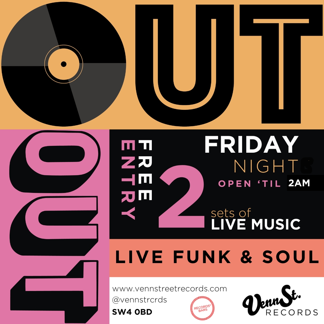 We're going OUT OUT with Goldbeat Band! 💥⁠
⁠
Expect TWO sets of upbeat guilty pop pleasures and throwback classics to get you dancing hard 💪⁠
⁠
We'll be seein' ya THIS Friday night to throw some shapes on the d-floor 🕺⁠