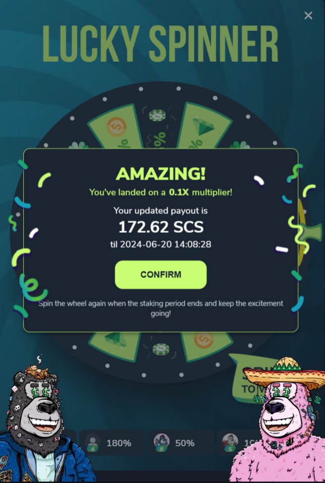 CryptofanSol's tweet image. My luck has gone @Solcasinoio !
Last 5 o 6 stakings with very low multipliers (0.5, 0.1, etc) :(