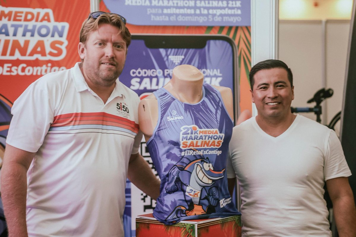 SalinasMagazine's tweet photo. ¡Les compartimos las fotos de lo que fue la expoferia y entrega de chips desde el #HotelBarcelóSalinas a los competidores para la #5150Triathlon! https://t.co/UpIvo6VRCE