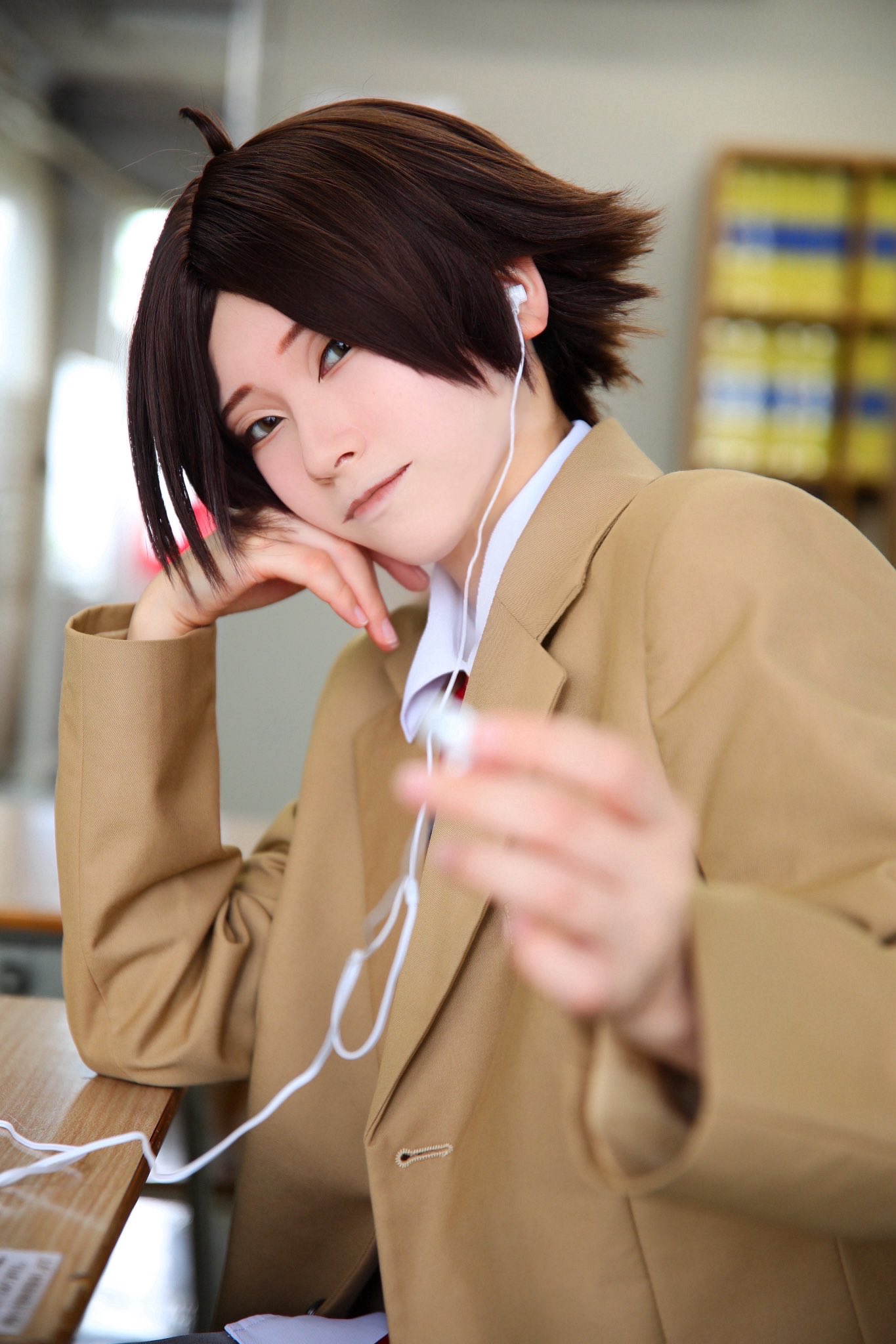 角名倫太郎 コスプレセット ｽﾅ🦊 #ハイキュー #ハイキューコスプレ #角名倫太郎