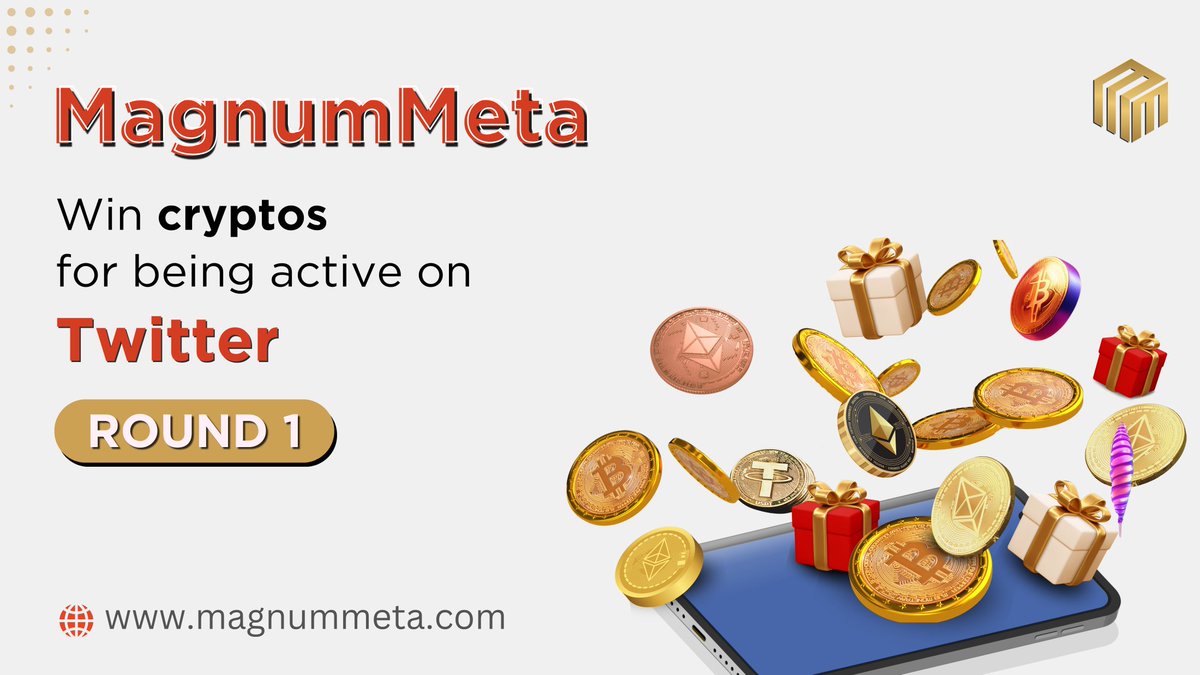 MagnumMeta's tweet image. 🎉 Win Cryptos for Being Active on Twitter! 🚀💰 Engage, share, and tweet your way to exciting crypto rewards. 

#CryptoRewards #TwitterActive #WinCrypto #EngageToEarn #CryptoGiveaway #TweetAndWin #CryptoCommunity #SocialMediaRewards #CryptoEngagement #ActiveOnTwitter