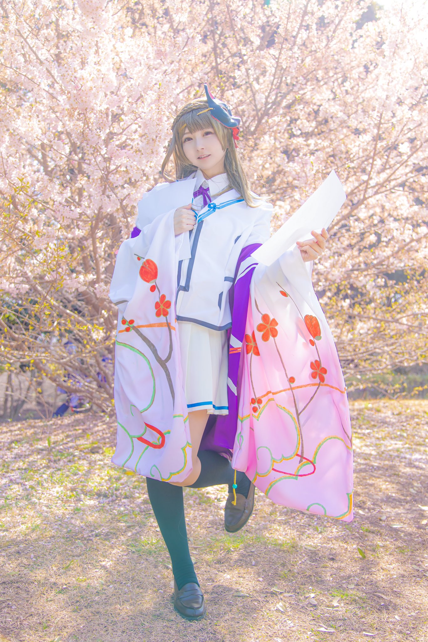 桐生美也　コミケ106会場限定　ベッドシーツ　　　ヘブバン コミケ106会場限定 ヘブンバーンズレッド 桐生美也 ベッドシーツ
