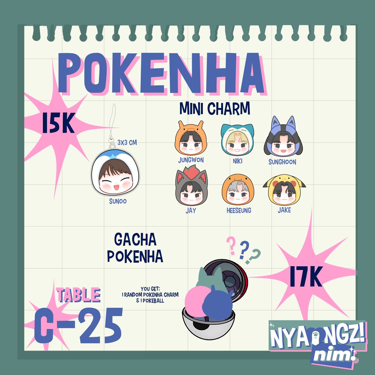 nyaongznim's tweet photo. nyaongznim is going to p-land vol. 3!!!! 🐈

[ reshares &amp; likes are very much appreciated! ]

here is our product catalogue for p-land! 🛒🌷

🛒 table C-25 💓
📆 both days, 22 — 23 june!

[say ‘hi hello hiii nyaongz!’ to get a special freebies from me!]

#plandvol3_catalogue https://t.co/M6jXzjsOfs