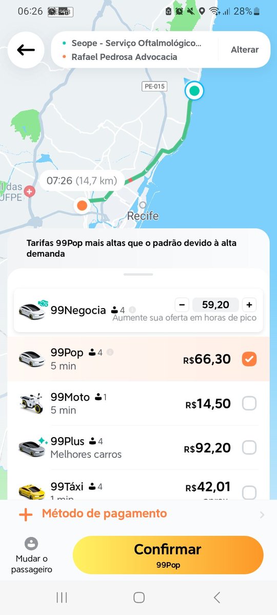 rafasantosdv's tweet photo. @SouwilliamJs 99 tava mais "em conta" eu vim se bus que eu não sou doida https://t.co/KyVDTsNtTg