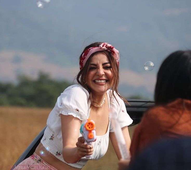 Cutie <a href="/MsKajalAggarwal/">Kajal Aggarwal</a> !🤍

#HappyBirthdayKajal  |#KajalAggarwal