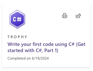 hdtdev's tweet photo. Day 59
✅ achieved trophy for completing the beginners learning path
✅ started Back-end Web Development with .NET
✅ familiarising myself with Rider IDE

#100DaysOfCode #babysteps https://t.co/TQinleFCRL