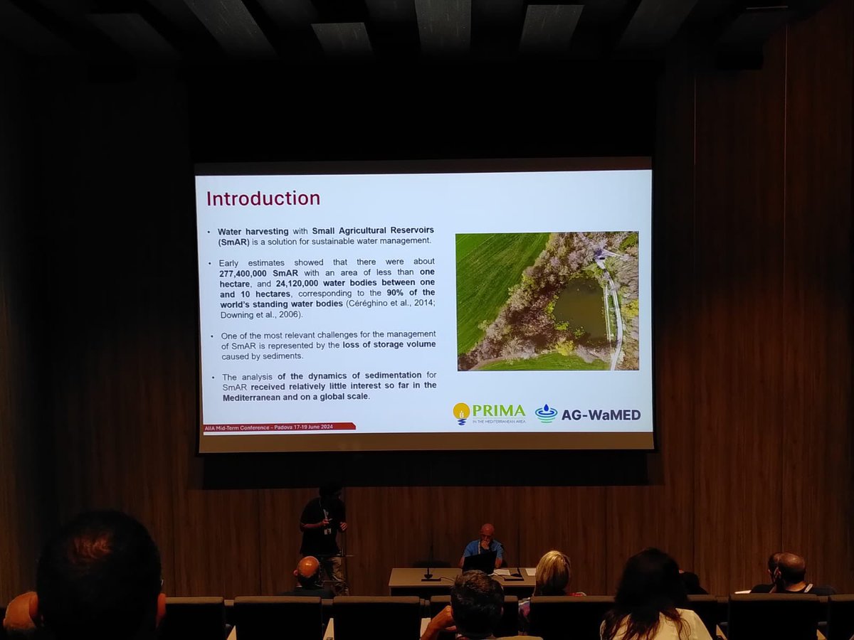 Water Harvesting Lab UNIFI (@whlab_unifi) on Twitter photo The <a href="/WHLab_Unifi/">Water Harvesting Lab UNIFI</a> was proudly present at the AIIA 2024 mid-term conference organised by Associazione Italiana di Ingegneria Agraria - AIIA at <a href="/UniPadova/">Università di Padova</a>. The <a href="/WHLab_Unifi/">Water Harvesting Lab UNIFI</a> was proudly present at the AIIA 2024 mid-term conference organised by Associazione Italiana di Ingegneria Agraria - AIIA at <a href="/UniPadova/">Università di Padova</a>.