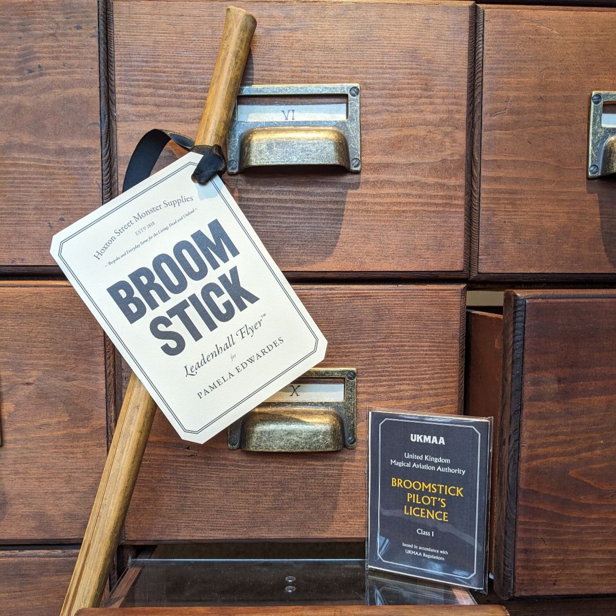 Interested in a customised broom? 

We are now an official stockist of a range of different brooms and can certify your flying licence for the next decade. 

No need to come in store, we can activate the brooms's homing device and direct it to fly straight to you.