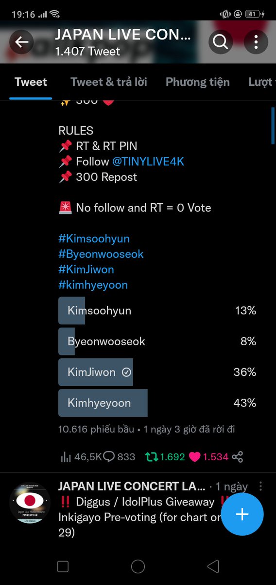 Coocoo97974791's tweet photo. @TINYLIVE4K Done for #KimJiwon https://t.co/VbwP3cfQZp