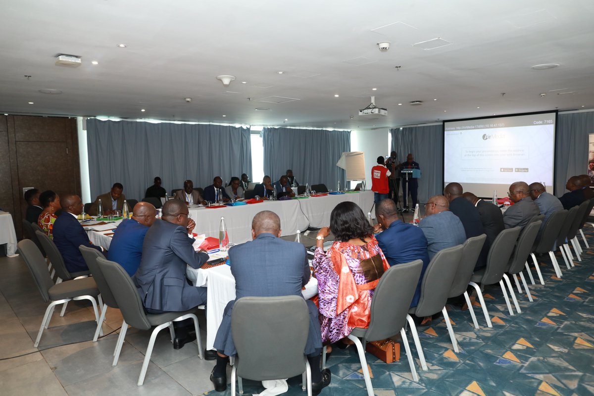 Afidep's tweet photo. Akua Kwateng-Addo, @USAIDWestAfrica representative, Honorat Gais, #BUILDProject in West Africa and Hon. Émile Guirelou, Representative of the President of the National Assembly speaking at the workshop @USAIDGH @Leadsea_ @fhI360 @PACJA1 @_PFPI @pacjaci @MutungaClive https://t.co/duPKXkBsxo