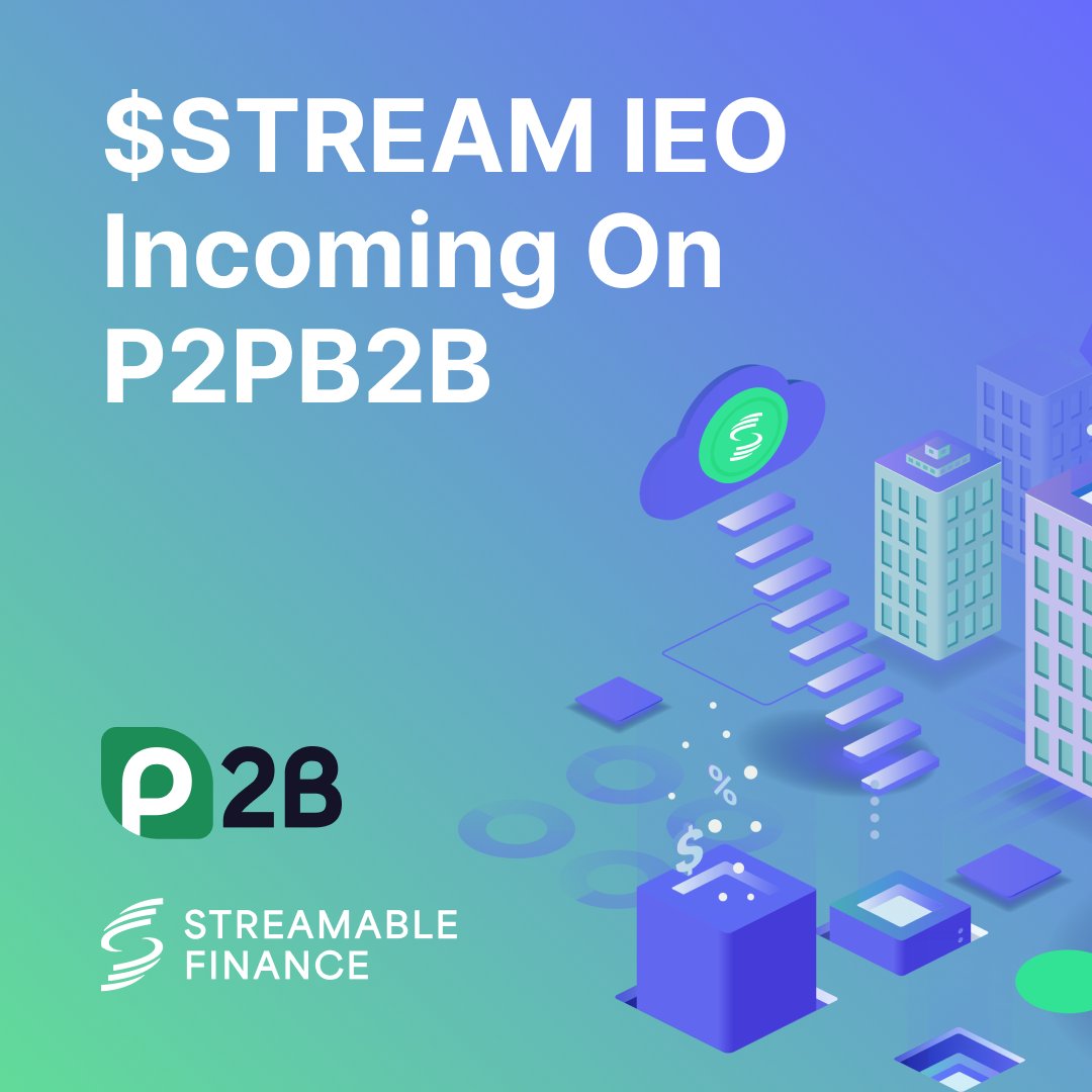 streampayfi's tweet photo. The clock is ticking on the $STREAM IEO ⏰

Check out the official #P2PB2B page for more complete details: https://t.co/YKsOLf00fm https://t.co/UBAupJ7WoX