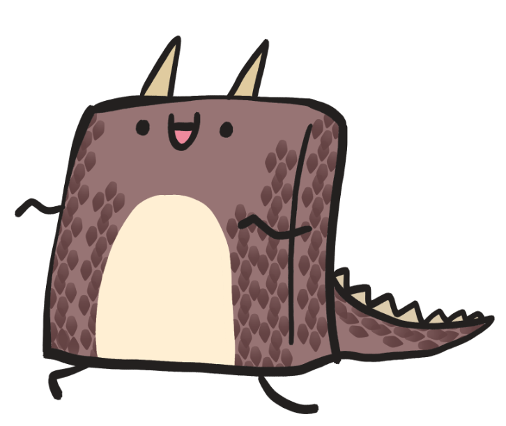 「ドラゴンようかんです 」|冬里せいあのイラスト