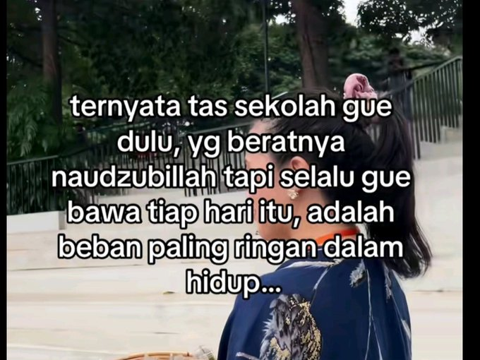 tanyarlfes's tweet photo. Haha kalo dulu ngerasanya susah, sekarang malah pengen balik ke masa itu🥺 💚 https://t.co/UurdSlDkfY