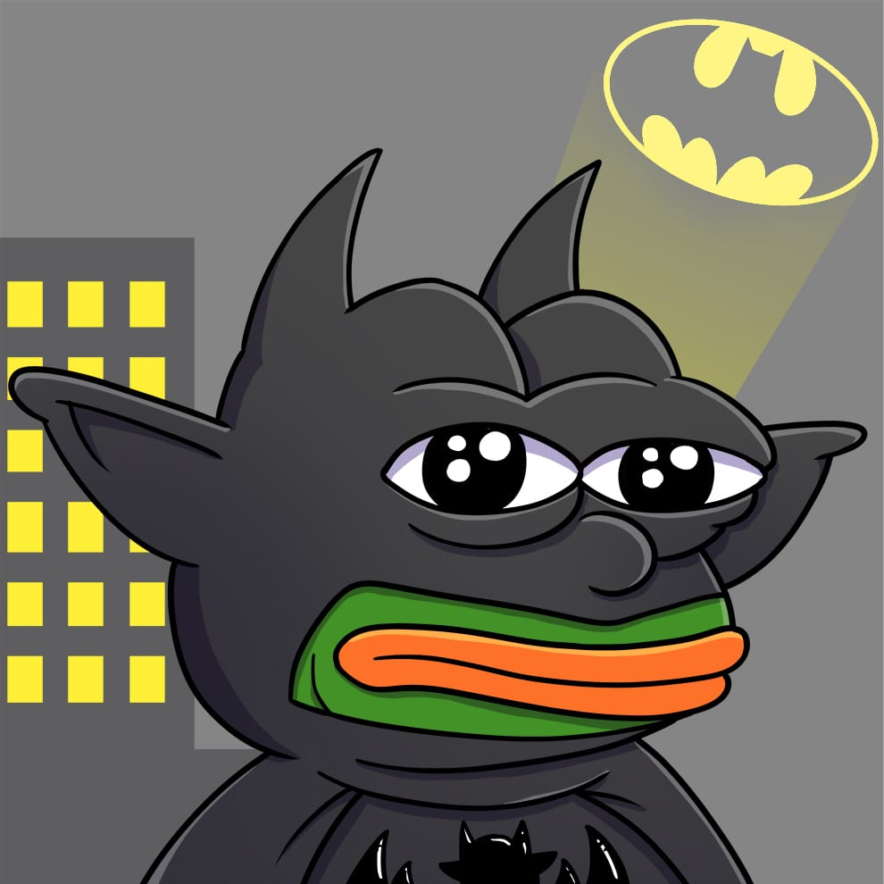 GrogiToken's tweet photo. $GROGI is here to save you... no worries... 🐸🦇 https://t.co/8fePLVwQcC