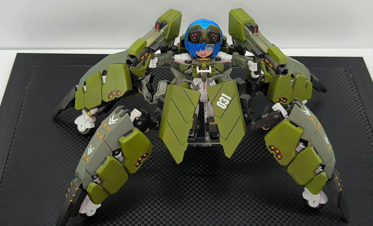 serico_ps's tweet photo. アーテリーギアのAG-031　ガードスパイダー
フェーディできた!!
多脚はやはりよい、、、#アテギア https://t.co/mBsqvi5fU5