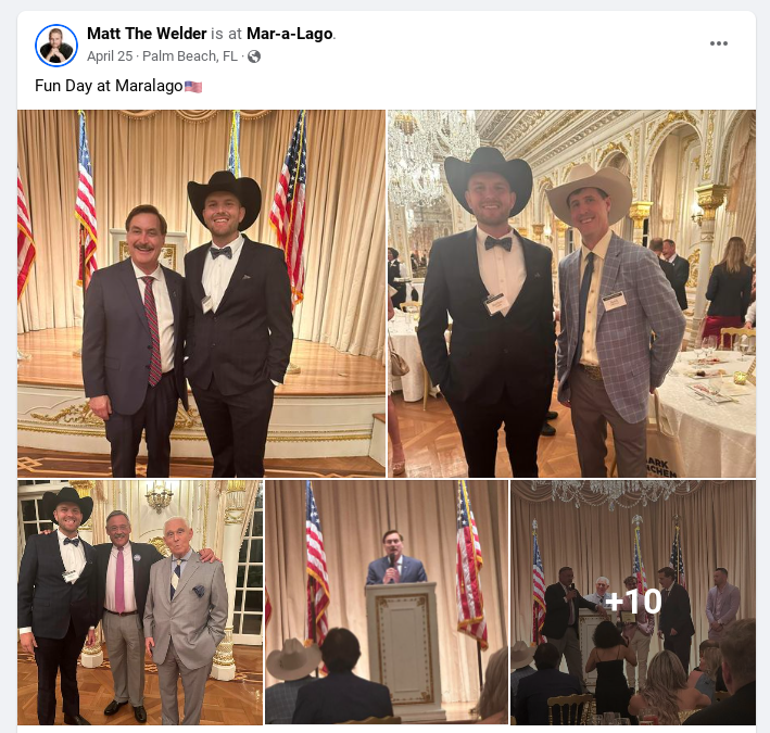 ClaireBalan's tweet photo. @SizemoreSuzette DeSantis has his minions going after @Matt_The_Welder Matt the welder aka Matthew Taylor because he doesn't like having his corruption exposed. 

Watch this video ---> https://t.co/AeIT3OYNoy 

PS ... Matt is also a Trump supporter which is another reason RDS wants him gone. https://t.co/pbdxUuUFgq