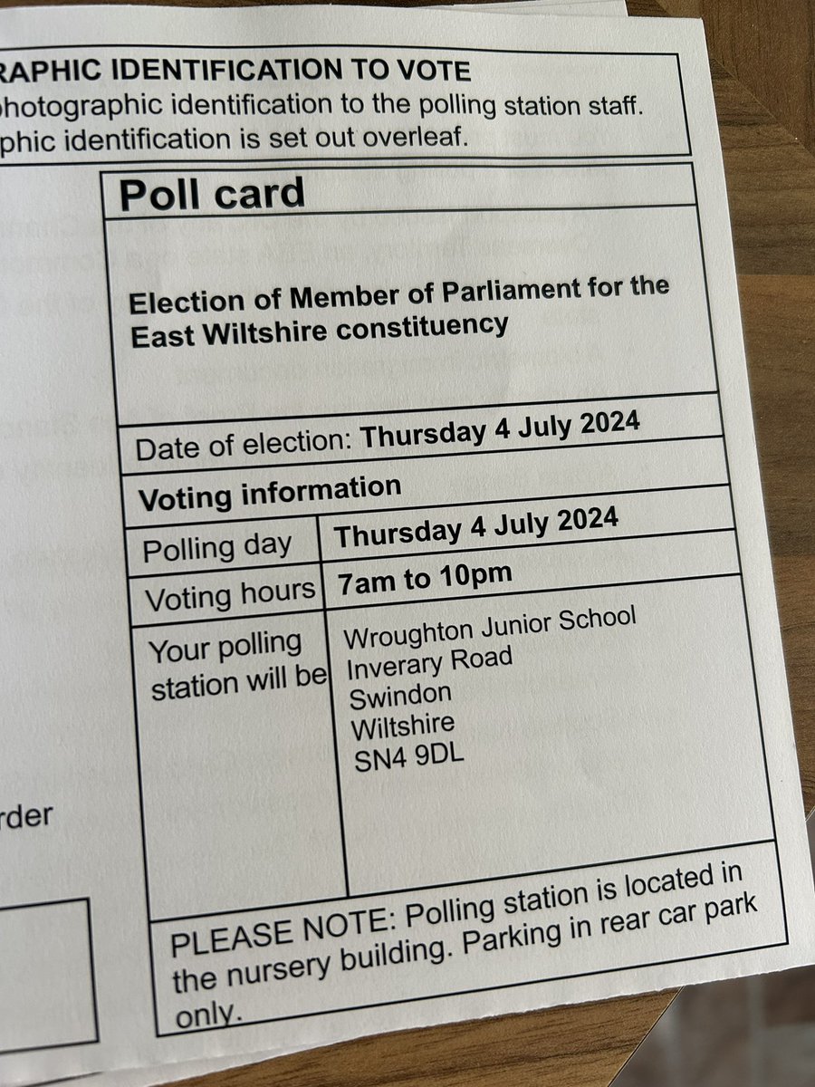 RobNewmanLab's tweet image. Looking forward to the opportunity to vote for myself in two weeks’ time!

#LocalCandidate #EastWiltshire