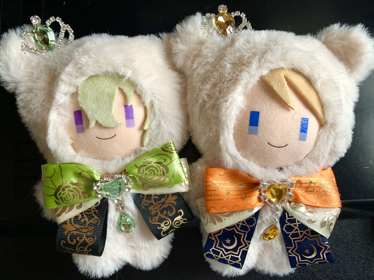 alt_A_'s tweet photo. ぴったりのリボンあって最高。ご本人いないのでなるちゃんに試着してもらって��す。 https://t.co/slv7nJY61o