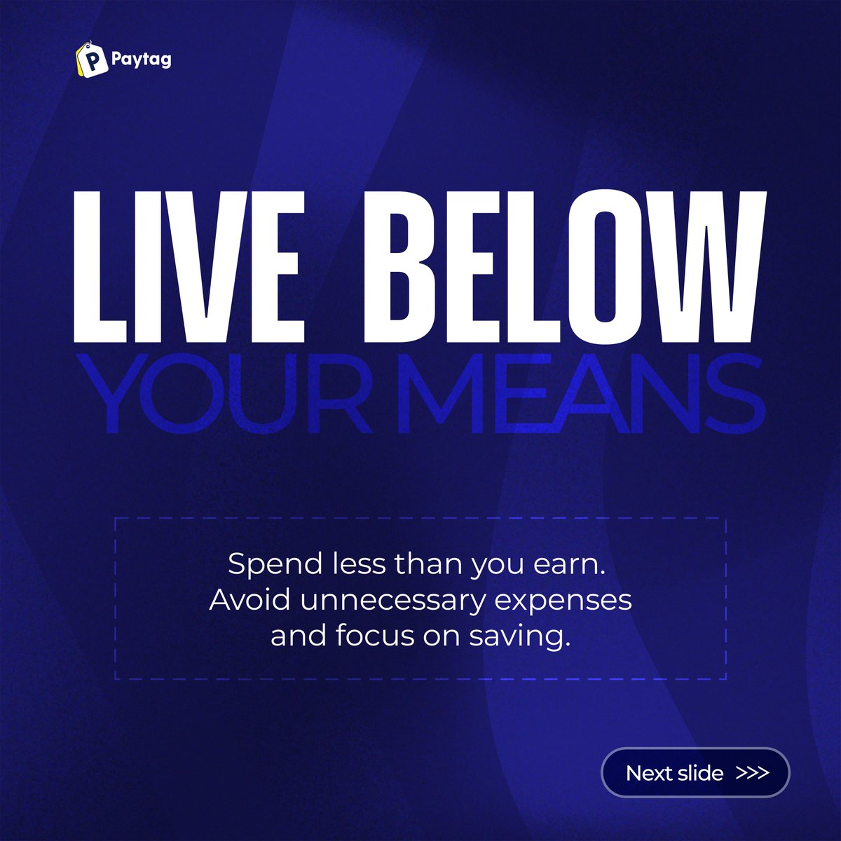 paytagng's tweet image. Sapa is a universal enemy but Paytag is here for your financial liberation. 🤝🏾

Here are 5 steps to help you spend right through the Paytag app by budgeting and tracking transactions. 

#paytag #finance #mobileapp