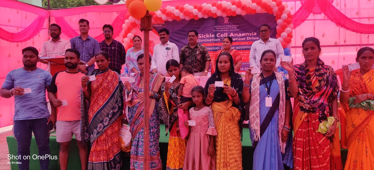 itdathrampur's tweet photo. District level Sickle Cell Anemia Elimination Awareness drive has been organised at CHC Biswanathpur, Lanjigarh Block of Kalahandi District, Odisha
#NationalSickleCellEliminationMission2047
#WorldSickleCellDay
#EmpoweringTribalsTransformingIndia https://t.co/xBwjFgANbN