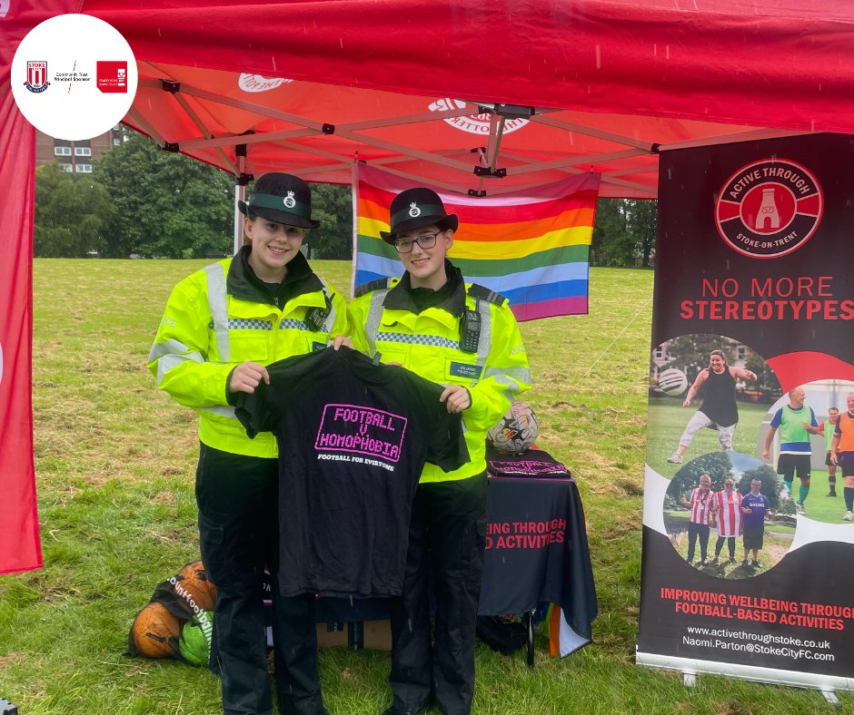 Stoke City Community Trust (@scfc_community) on Twitter photo π³οΈβπStoke Prideπ³οΈβπ
What an amazing day at Stoke Pride - the weather certainly didn't stop the celebrations βπ
Our <a href="/ProudPotters/">Proud Potters β€οΈπ€π³οΈβππ³οΈββ§οΈ</a> also joined us to recruit for their fantastic LGBTQ+ Stoke City FC Supporter's group - to find out more please email naomi.parton@stokecityfc.com π₯ π³οΈβπStoke Prideπ³οΈβπ
What an amazing day at Stoke Pride - the weather certainly didn't stop the celebrations βπ
Our <a href="/ProudPotters/">Proud Potters β€οΈπ€π³οΈβππ³οΈββ§οΈ</a> also joined us to recruit for their fantastic LGBTQ+ Stoke City FC Supporter's group - to find out more please email naomi.parton@stokecityfc.com π₯