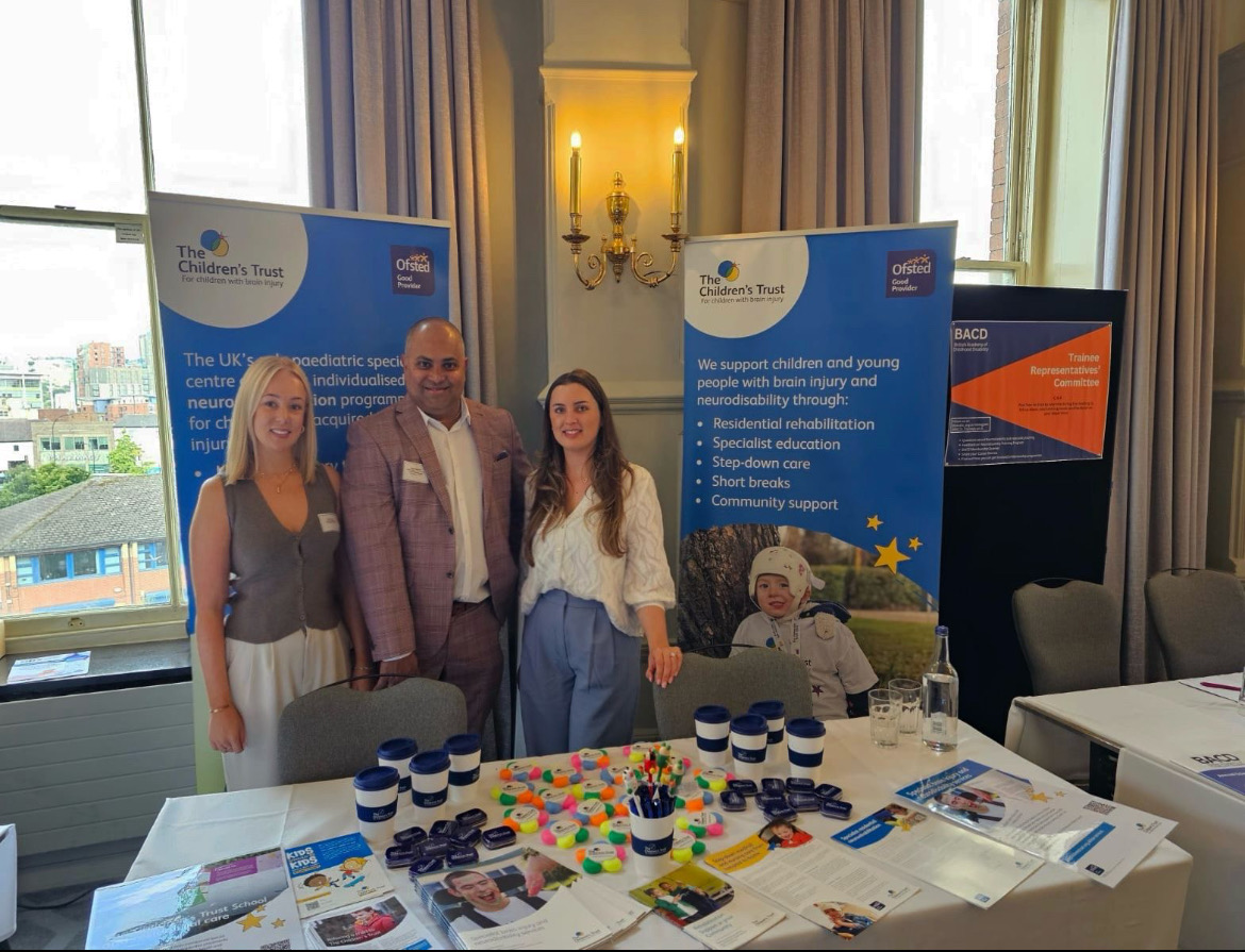 Childrens_Trust's tweet photo. We’re excited to be at @BACD_Tweets annual scientific conference today in Sheffield, talking all things childhood disability - pop by and say hello to Ellie, Vijay and Chloe if you’re here too 👋🏼 #BACD #BACD2024 #childhooddisability https://t.co/oPJwq0VFmE